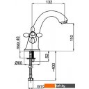 Смесители Rubineta Toscana-2 [M20006]