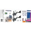 Кронштейны Kromax OFFICE-4 (черный)