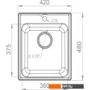 Кухонные мойки GranFest QUARZ Z-17 (белый)