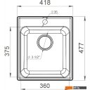 Кухонные мойки GranFest QUARZ Z-17 (серый)