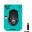 Мыши Logitech M330 Silent Plus (черный)