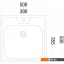 Кухонные мойки Ukinox STD 500.500-4C 0C