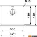 Кухонные мойки Franke Sirius SID 110-50 (оникс) [125.0443.353]