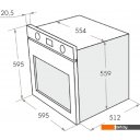 Духовые шкафы MAUNFELD EOEH.5811W