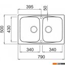 Кухонные мойки Elleci Master 350 Ghisa 70
