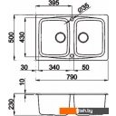 Кухонные мойки Elleci Master 350 Ghisa 70