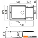 Кухонные мойки Elleci Easy 310 Espresso 78