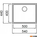 Кухонные мойки Elleci Quadra 105 Aluminium 79