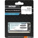 Оперативная память Patriot Memory for Ultrabook 8GB DDR3 SO-DIMM PC3-12800 (PSD38G1600L2S)