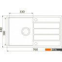 Кухонные мойки Zorg ECO 3 (черный) Кухонные мойки Zorg ECO 3 (черный)