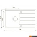 Кухонные мойки Zorg ECO 3 (черный)