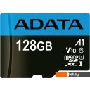 Карты памяти A-Data Premier AUSDX128GUICL10A1-RA1 microSDXC 128GB (с адаптером)