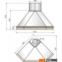 Вытяжки Elikor Форест 90П-650-П3Д (бежевый/дуб неокрашенный)