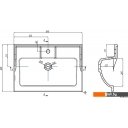 Умывальники Акватон Фабиа 65 65x45