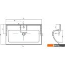Умывальники Акватон Фабиа 80 80x45