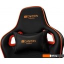 Офисные кресла и стулья Canyon Corax CND-SGCH5 (черный/оранжевый)