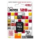 Карты памяти Mirex microSDXC UHS-I (Class 10) 128GB + адаптер [13613-AD10S128]