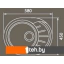 Кухонные мойки GranFest Rondo GF-R580L (терракот)