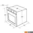 Духовые шкафы MAUNFELD EOEFG.566RIB.RT