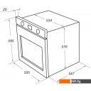Духовые шкафы MAUNFELD EOEM.769S1