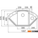 Кухонные мойки Elleci Easy Corner Titanium 73