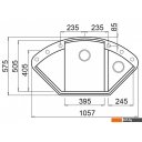 Кухонные мойки Elleci Easy Corner Aluminium 79