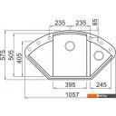 Кухонные мойки Elleci Easy Corner Aluminium 79