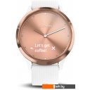 Умные часы и браслеты Garmin Vivomove HR Sport S/M (розовое золото/белый)