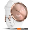 Умные часы и браслеты Garmin Vivomove HR Sport S/M (розовое золото/белый)