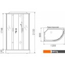 Душевые кабины Erlit ER3512PL-C4 120x80