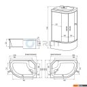 Душевые кабины Erlit ER3512TPL-C3 120x80