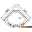 Душевые кабины Erlit ER3508P-C4 80x80