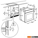 Духовые шкафы Electrolux OEF5E50X