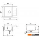 Кухонные мойки Aquasanita Tesa SQT102AW (black metallic 601)