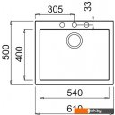 Кухонные мойки Elleci Quadra 110 Espresso 78