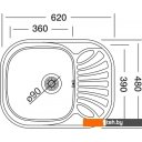 Кухонные мойки Kromevye Bianсa EC 305 D