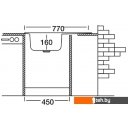 Кухонные мойки Kromevye EC 259 D