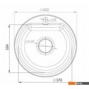 Кухонные мойки GranFest SMART GF-SM435 (белый)