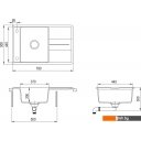 Кухонные мойки Aquasanita Bella SQB101AW (beige 110)