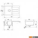 Кухонные мойки Aquasanita Tesa SQT101AW (alumetallic 202)