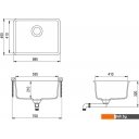 Кухонные мойки Aquasanita Arca SQA102W (alumetallic 202)