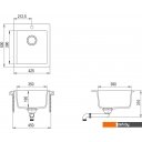 Кухонные мойки Aquasanita Simplex SQS100W (beige 110)