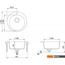 Кухонные мойки Aquasanita Clarus SR100W (beige 110)