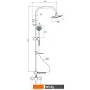 Душевые панели и гарнитуры Deante Neo Joko NBJ 01RK