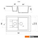 Кухонные мойки Gerhans C10 (белый)