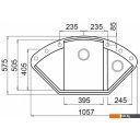 Кухонные мойки Elleci Easy Corner Bianco Antico 62