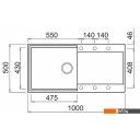 Кухонные мойки Elleci Easy 480 Bianco Antico 62