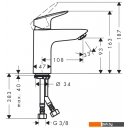 Смесители Hansgrohe Logis 71107000