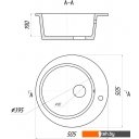 Кухонные мойки Gerhans A04 (черный)