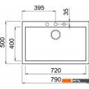 Кухонные мойки Elleci Quadra 130 Kera K96
